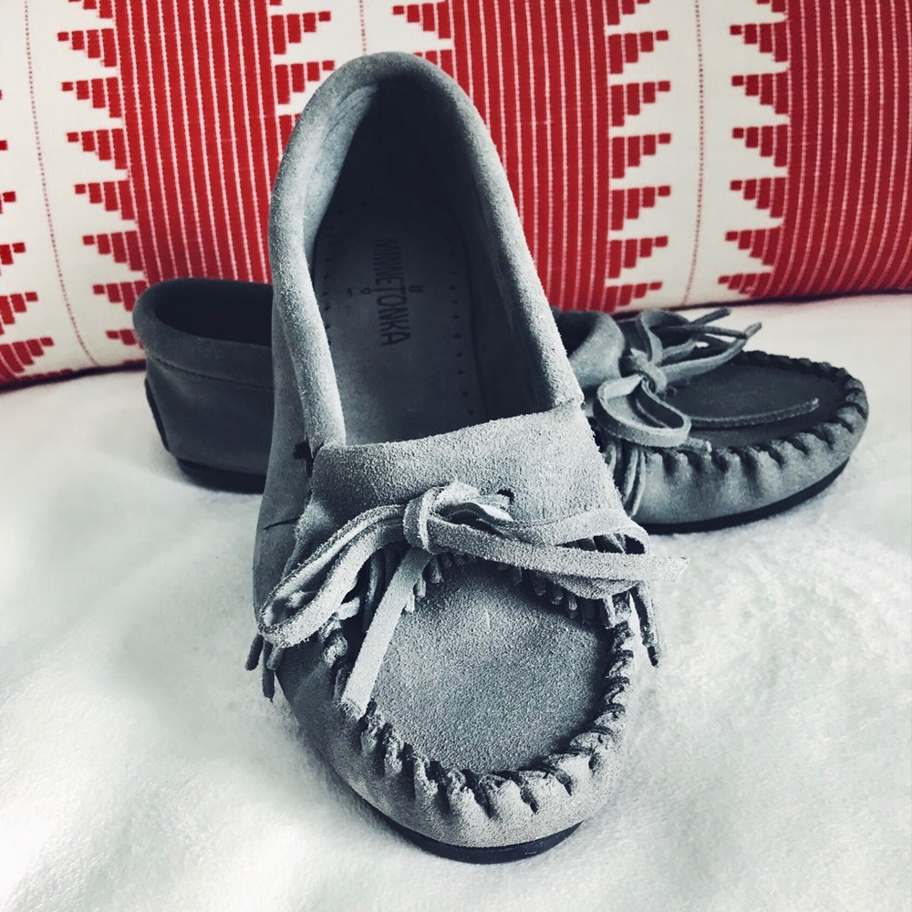 Minnetonka Kilty Hardsole Moccasin